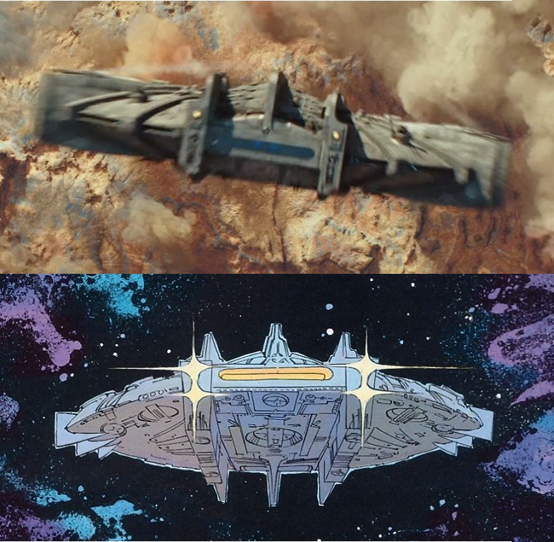 And yes, Star Wars seems to be visually similar to Valerian