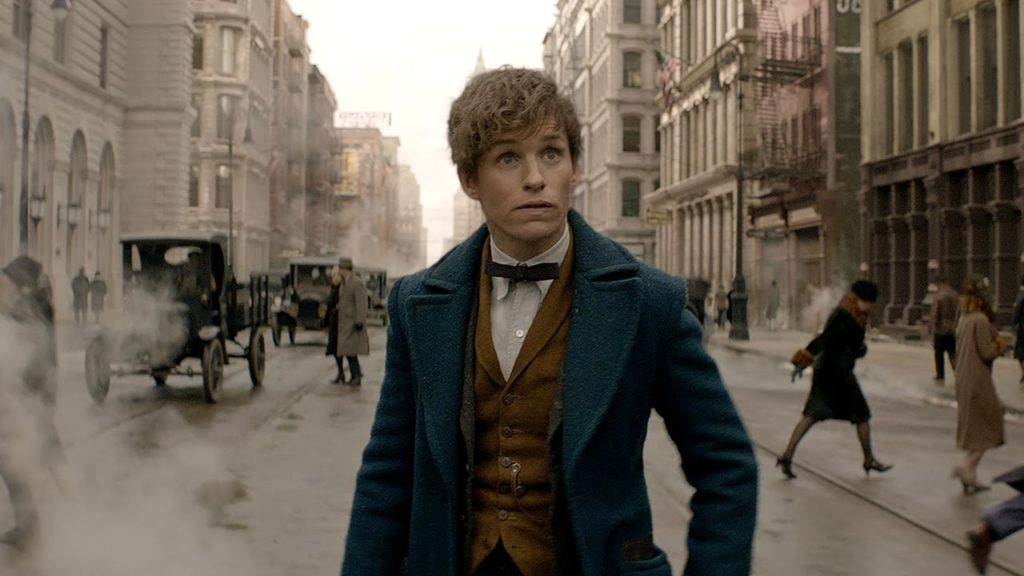 Descheveled, therefore typical, Newt Scamander